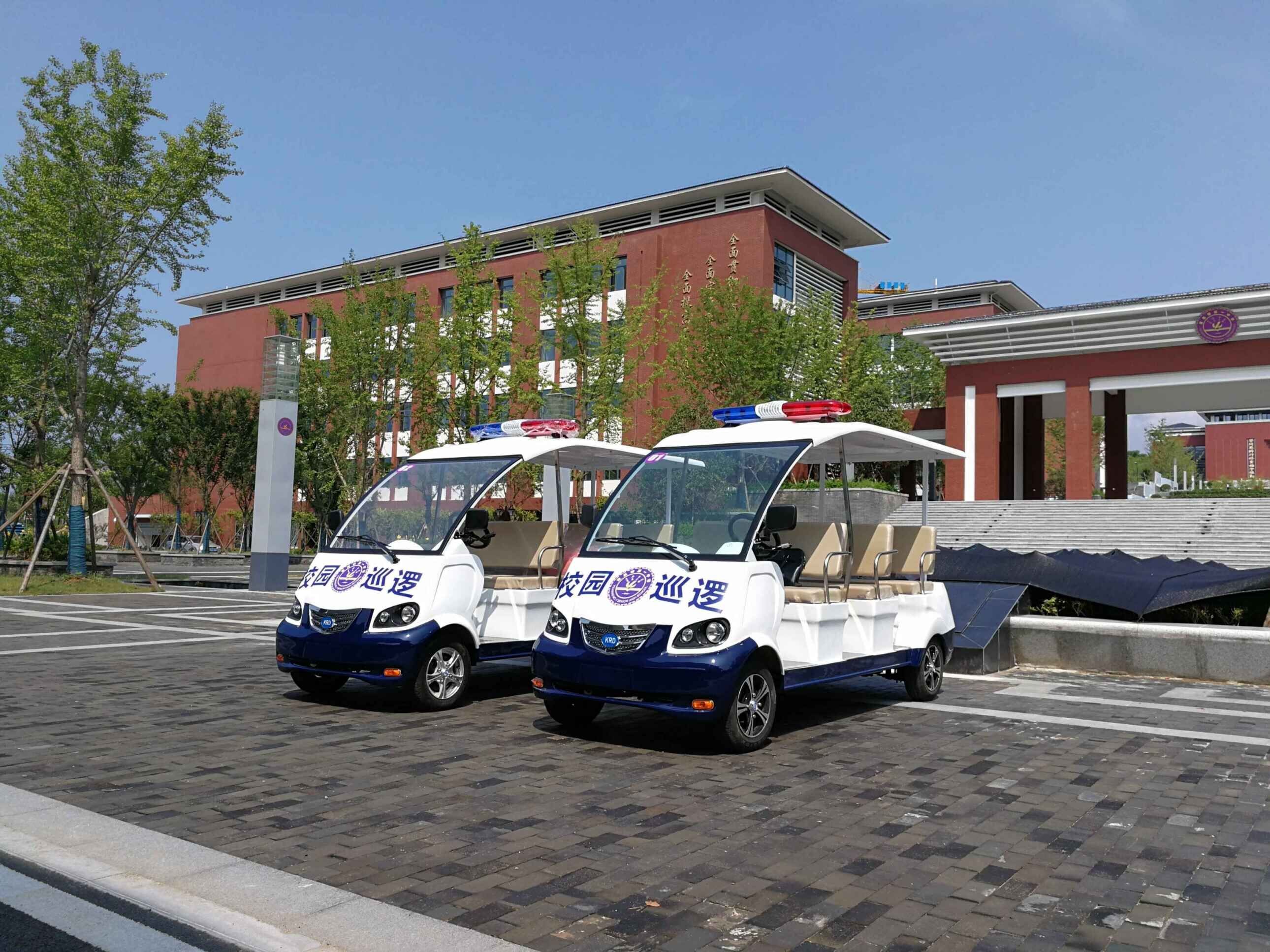 Long Range Electric Patrol Vehicle , Police Electric Car With CE Certificate