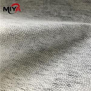 China 25gsm Flower Mesh PES Single Dot Non Woven Fusible Interlining on sale