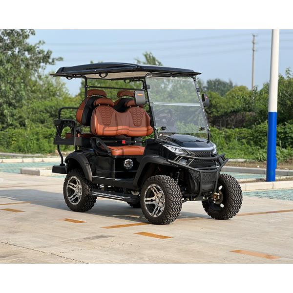 Max Charger Electric Club Car Golf Cart 2 4 6 Seats Hydraulic Shock 14inch Tire Size Charge Time h 7-9h