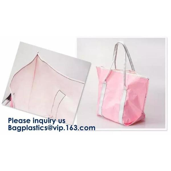 DuPont Paper Bags Shopping Bag,Custom LOGO Tyvek Washable Tearproof Paper Tote Shopping Bag, Bagease, Bagplastics, Pak