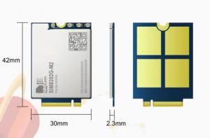 China SIM8202E-M2 SIM8202G-M2 Multi-Band 5G NR LTE-FDD LTE-TDD HSPA+ module which supports R15 5G NSA/SA up to 2.4Gbps data tr on sale