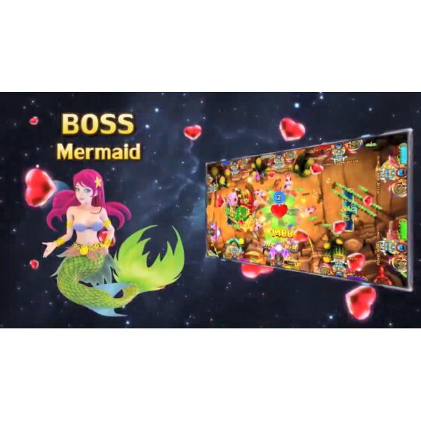 Metal Cabinet Structure 10 Players Fish Pinball Machine