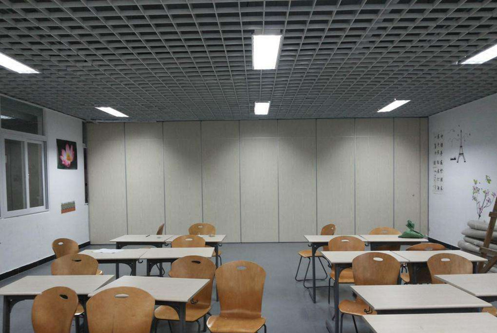 STC 32 - 53db Acoustic Sliding Partition Walls For Hotel Banquet Hall / Auditorium