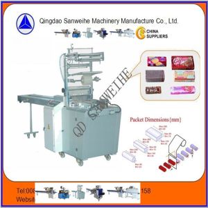 Biscuit Semi Automatic Wrapping Machine Over Wrapping Shrink Film Packaging