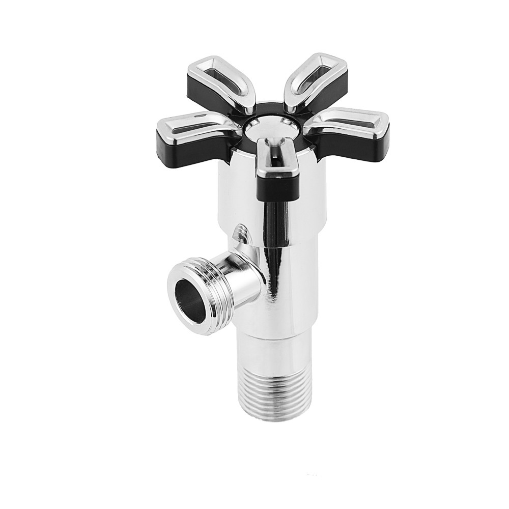SS Female Angle Valve For Toilet Threaded For Water Gas Oil Fuel Transmission