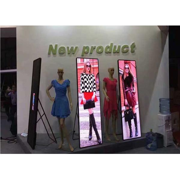 Digital Ultra Thin 1080P Led Advertising Player , Commercial Poster Display 600~800nits
