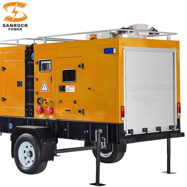 High Pressure Diesel Water Pump 50HZ Diesel Powered Water Pumps Portable Silent Pump