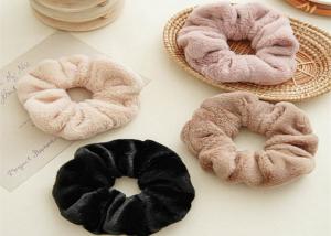 Quality Autumn winter fur small rabbit hair colic hair accessories coffee black tie head rope spot wholesale wholesale