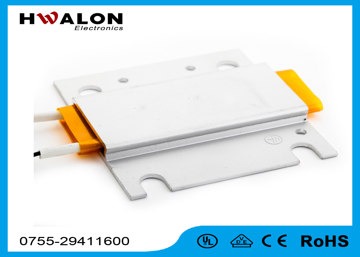 Multi - Functional Lunch Box 100 V - 240 V PTC Ceramic Resistor Heater For Heating