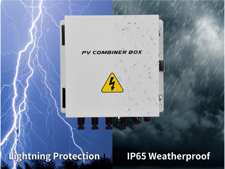 16 in 1out 1000vdc Panel Qibu 1kw 2kw 3kw 5kw 10kw Input Pv Combiner Solar Junction Box for lightning surge protection
