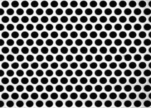 Cheap 3mm Thick  Aluminum Perforated Metal , Powder Coated Perforated Alum Sheet AA1100 for sale