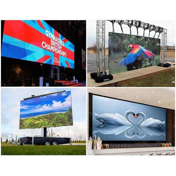 P3.91 P4.81 Rental Led Display 4500nits Die Casting Stage Led Wall