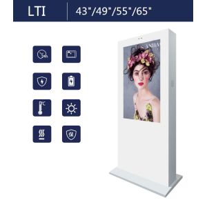 Quality IP65 LCD Digital Signage 55 Lcd Kiosk Displays Standing Kiosk wholesale