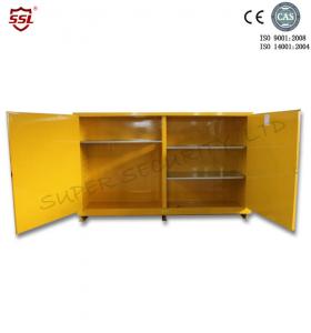 China Horizontal Inflammable Storage Cabinets With 2 Manual Close Doors , Fire Safe Cabinets on sale