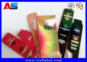 China Cardboard Storage 10ml Vial Boxes For Glass Hologram Medicine Bottles , ISO9001 on sale