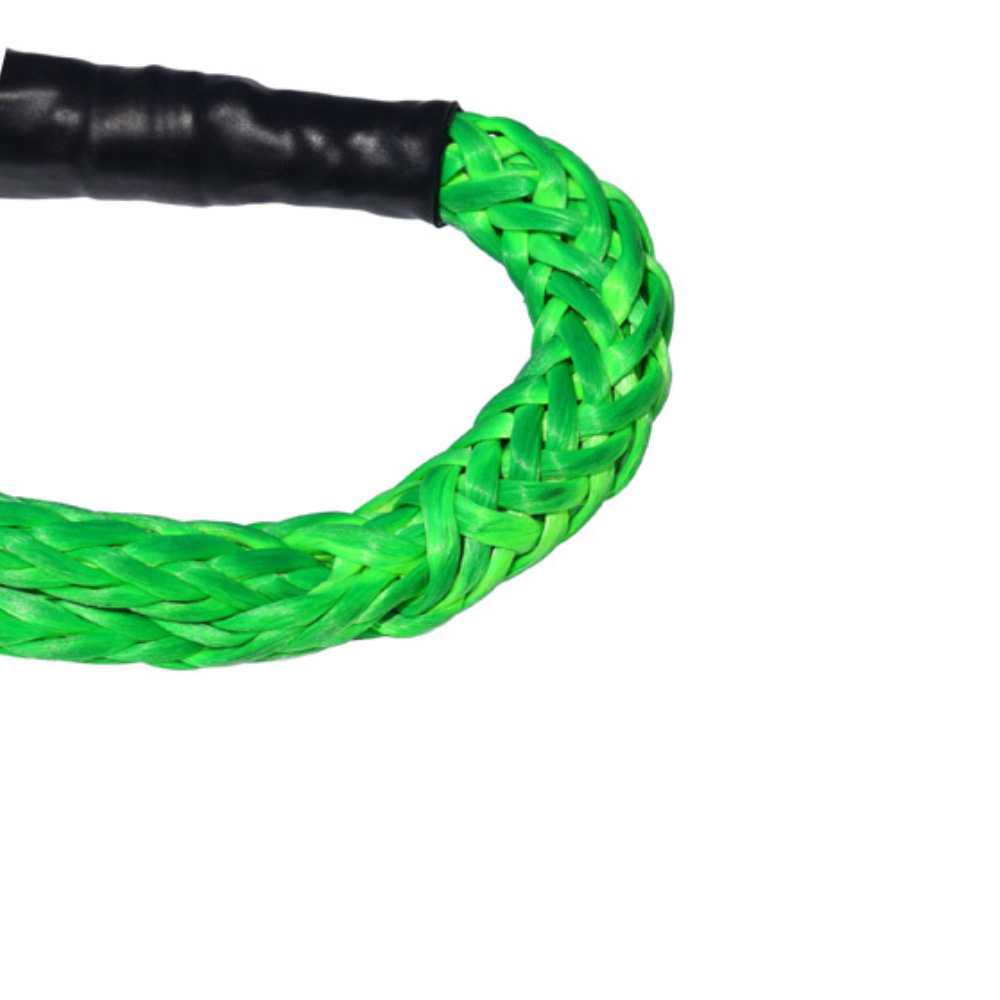 Electric Power Source Braided Cable Pulling Synthetic Winch Rope with OEM Support