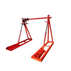Quality 650mm-1250mm Cable Drum Lifting Hydraulic Jack Mechanical 30KN 50KN wholesale