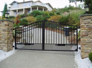 Quality Aluminum Gate  metal gate garden gate driveway gate wholesale