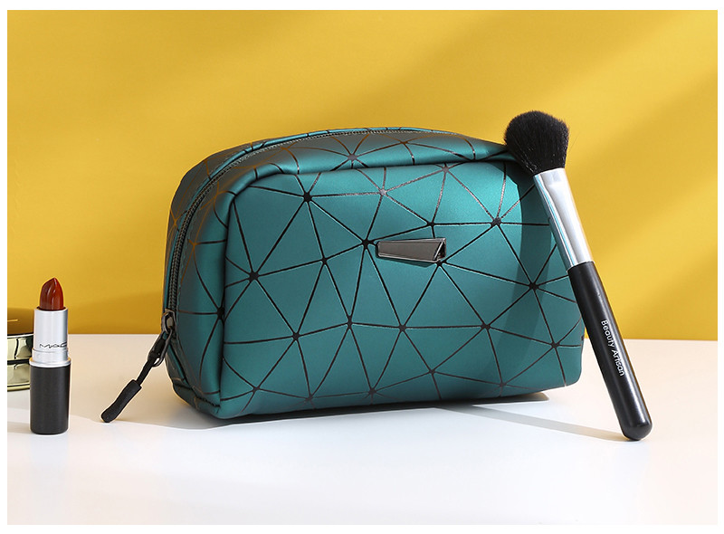 Digital Printing Logo Women PU Makeup Travel Bags