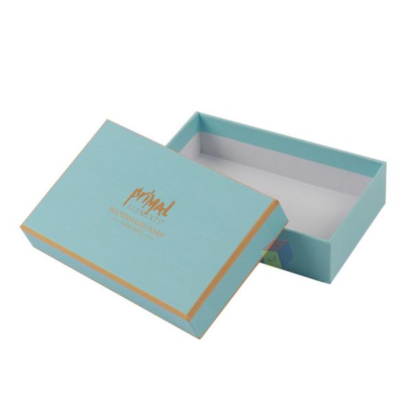Cheap Reasonable Luxury Handmade Custom Rigid Cardboard Gift Soap Box Packaging Custom Order for sale