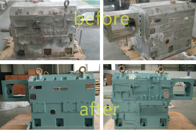 Toshiba TEM58BS Extruder Gearbox Repair Torque 9Nm / Cm3 1 years Warranty