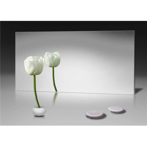 Safety Decorative Silver Mirror Glass Sheet 4mm 5mm 6mm Thickness For Bathroom