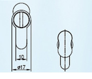 Bathroom European Cylinder Lock Smooth Touching Timely Delivery