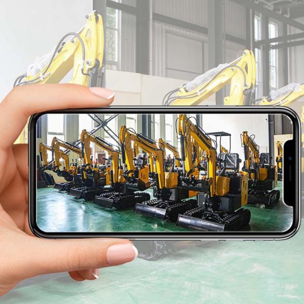 Small Excavation Equipment 1000kg Mini Hydraulic Excavator Earth Moving