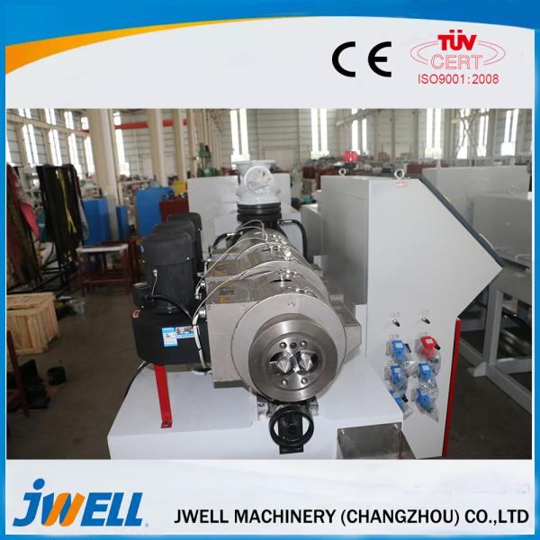Cheap Corrosion Resistance WPC Extrusion Line , Wpc Profile Production Line SJZ80/156 for sale