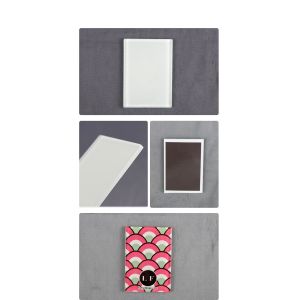 Glass Sublimation Fridge Magnet Blanks Custom Refrigerator Magnets