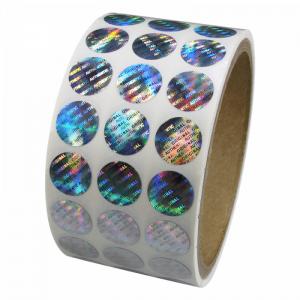 Quality Custom Adhesive Hologram Label Holographic Security Labels Stickers wholesale