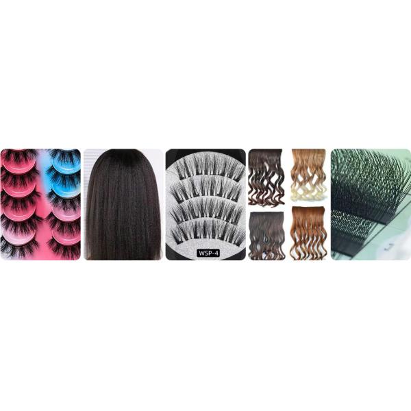 Automation Plastic Wire Making Machine False Eyelashes Wig Production Line