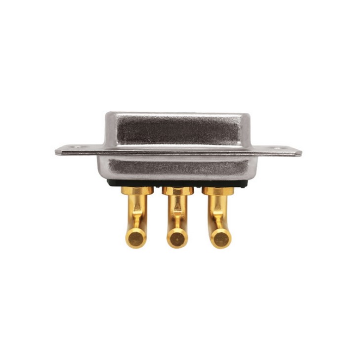 High Power 3V3 Female Right Angle Dip D Sub Connector For Medical Machine