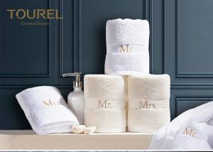Luxury Plain Dyed Hotel Towel Set In Pakistan Cotton With Embroidery Logo