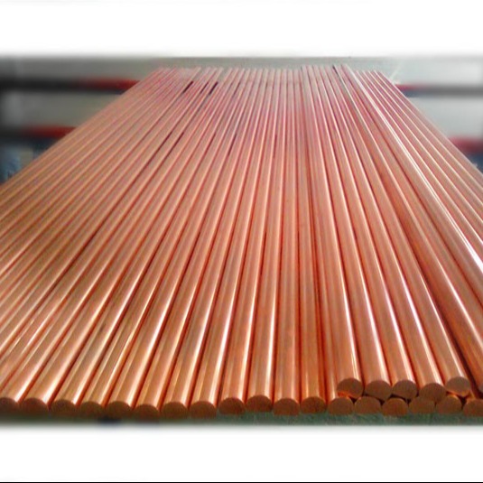 Industrial Used Copper Round Shaped Copper Rod Big Diameter C1100 Red Copper Bar