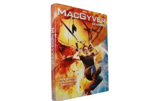 China New Released MacGyver Season 1 Series DVD Movie The  TV Show Action DVD Wholesale on sale
