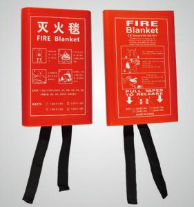 Quality 1.8m*1.8m Fiberglass Fire Blanket Safety Heat Resistant Insulation Blanket wholesale