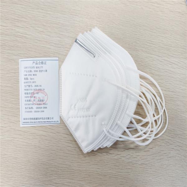 Compact Size 10*15cm Dust Resistant Mask Elastic Earloop Style FDA Assured