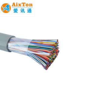 China CAT3 CAT5 0.5MM CCA Overhead 20 Pair Telephone Cable Drop Wire Telephone Cable 10 Pairs Rj11 Cable Telephone on sale
