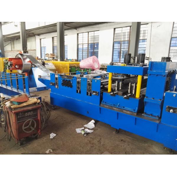 Galvanized Steel C Z Purlin Cold Roll Forming Equipment For Building Material