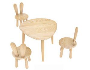 China modern school room furniture toddler wooden table with chairs on sale