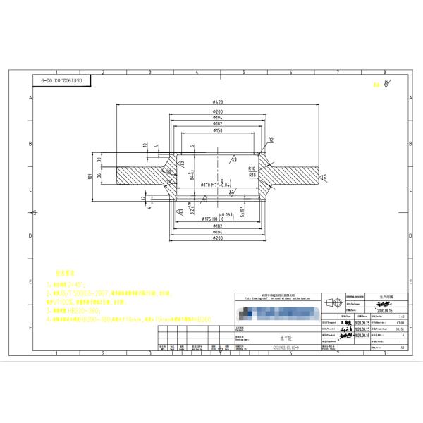 CNC Lathing Steel Wire Rope Sheaves Pulley Block FAG Bearing