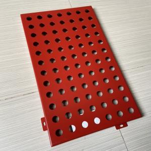 China Customized Perforated Aluminum Building Veneer Outdoor Cladding Panels ODM on sale