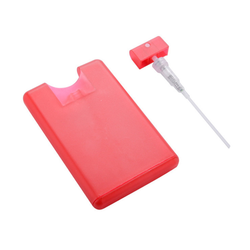 Odm 15ml 20ml Credit Card Perfume Bottle For Hand Sanitizer Spray