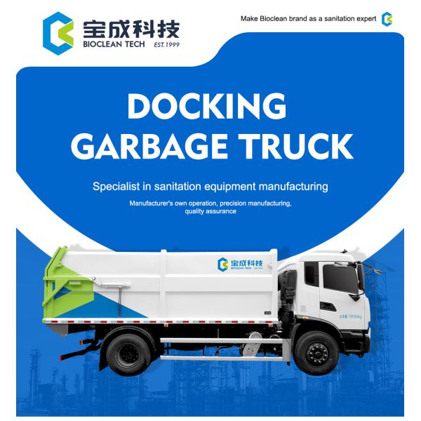 Municipal Property Waste Disposal Docking Garbage Collection Truck