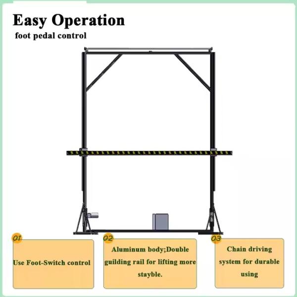CE Electric Double Blinds Inspection Hoist Machine Suitable Any Blind Machine Roller/Zebra/Blackout/Dream Blind