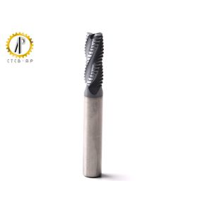 China Tungsten Carbide Roughing Milling Cutter HRC58 PVD Coating on sale