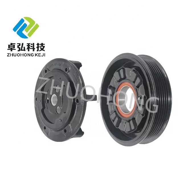 Auto AC Compressor Pulley Clutch Kit 6PK 125MM 12V For Mercedes Benz C CLASS 1994-2016