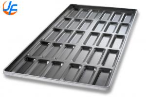China RK Bakeware China Foodservice 41053 Chicago Metallic Glazed Aluminized Steel Blunt End Hoagie Bun Pan Tray on sale