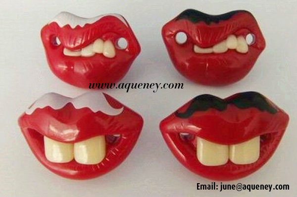 Baby Pacifiers, Brand New Moustache, Hot Lips, Goatee